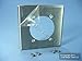Leviton S701-40 Power Outlet Wallplate, 2-Gang, (1) 2.465" Hole, Stainless Steel