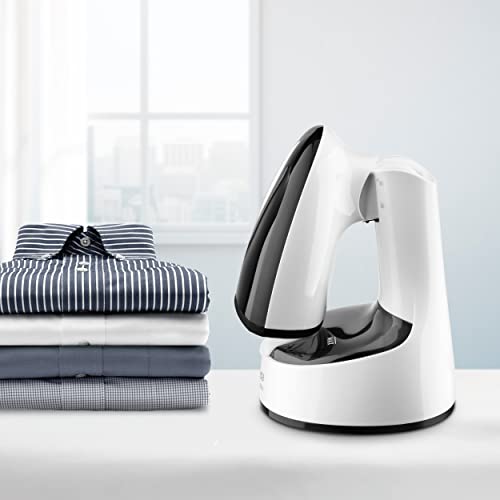 Ufesa Black Mist Plancha Vertical de Vapor Plegable, Viaje, 1470W, Elimina Arrugas, Olores y Desinfecta, Con Cepillo para Tejidos Gruesos, Listo en 25s, Depósito 150 ml - imagen 7