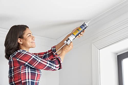 Ge Painter's Quick Dry 10.1 Oz. White Siliconized Acrylic Latex Caulk - 1 Each #TOP6