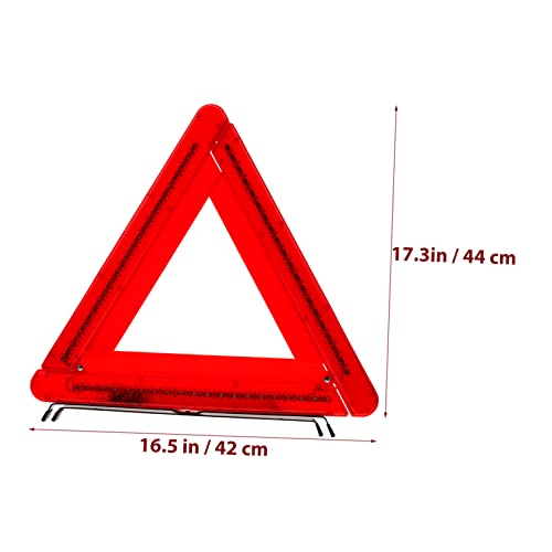 Support triangulaire réfléchi ABS OSALADI pliable avec triangle clignotant LED - 7