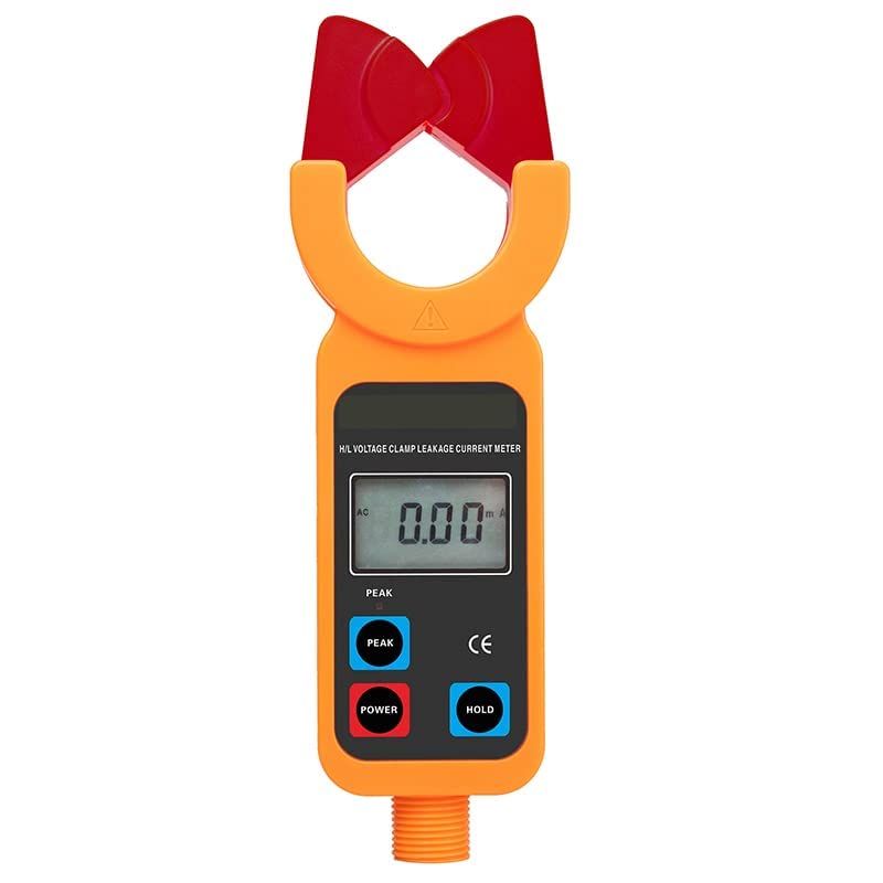 H/L Voltage Clamp Leakage Current Meter Tester AC Current Measurement with Measuring Current Range AC 0.00mA~60.0A Resolution 0.01mA