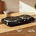 OVENTE Electric Countertop Double Burner, 1700W Cooktop with 7.25