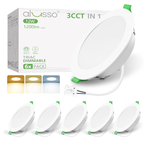 Spot LED 12W 1200LM extra plat avec intensité variable 3CCT