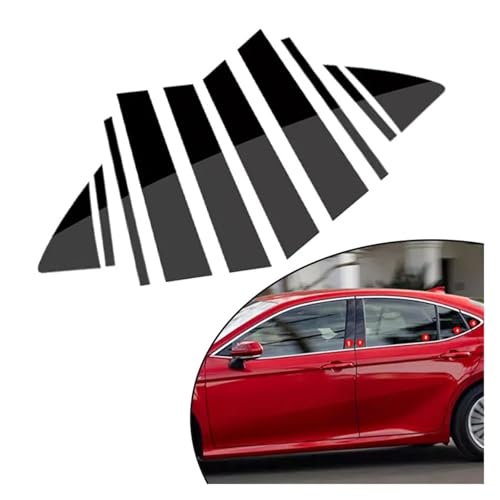 zyppk 10Pcs Car Door Pillar Posts Sticker,Fit For Camry 2025 Osłony ochronne słupków