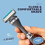 Dollar Shave Club | Ultimate Shave Set | 4 Extra Close Refill Cartridges, 1 Handle, 1 Prep Scrub 3 ounce, 1 Shave Cream 6 ounce, 1 Post Shave Dew 3.4 ounce - Image 5