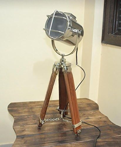 Marine Nautical Tripod Floor Lamp Nautical Search Light - Vintage Industrial Table Lamp