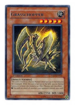 Yu-Gi-Oh! - Grasschopper (TAEV-EN022) - Tactical Evolution - 1st Edition - Rare