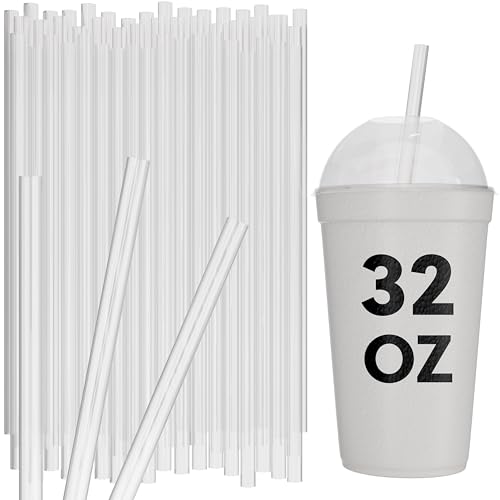 Pitillos individuales para bebidas espesas 250 unidades miniatura 1