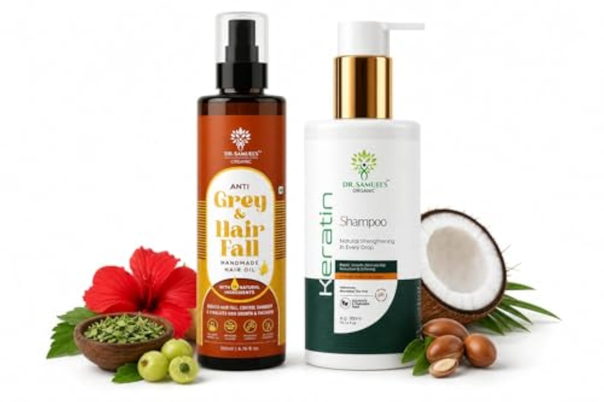DR.SAMUEL'S Anti Grey & Hair Fall Control Hair Oil