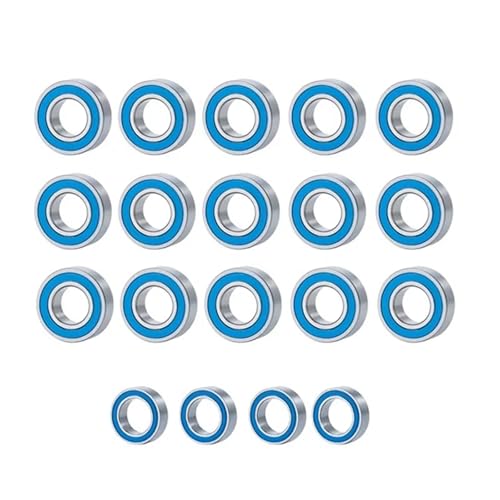 RC �J�[�p�[�c Compatible With Traxxas For Slash For Stampede For Rustler For Bandit 2WD 1/10 RC�J�[�X�y�A�p�[�c�A�N�Z�T���[19�R���v���[�g�x�A�����O�L�b�g
