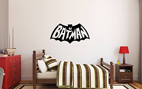 Je suis Batman Sticker Belle décoration pour enfants Décoration murale moderne Salle de séjour chambre à coucher Décor Décoration élégante autocollant autocollants Cover