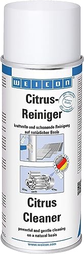 WEICON Citrusreiniger, 400 ml, Universalreiniger, entfernt Fett, Öl, Schmutz, Schmierstoffe & Klebereste, Citrus-Geruch