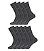 Produktbild HUGO BOSS Herren Socken Strümpfe Business Marc RS Uni 50388436 9 Paar, Farbe:Grau, Größe:39-42, Artikel:-012 charcoal