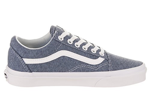 Vans Vans Women's Old Skool Trainers, Blue ((Jersey) Blue/True White Q8u), 5 M US