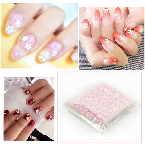 Image of MAYCREATE 30 Sheet Mini Floral Nail Decals for Women Girls
