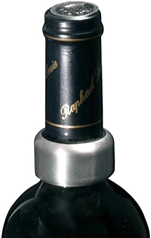 BarCraft KCBCCOLLARCD Wine Drip Ring, Velvet Lined, Stainless Steel, 4 cm
