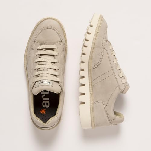Art Unisex. 115951124003_017 1595 Sneakers In Pelle Beige (38), Basso, Stringhe, Casual - 2