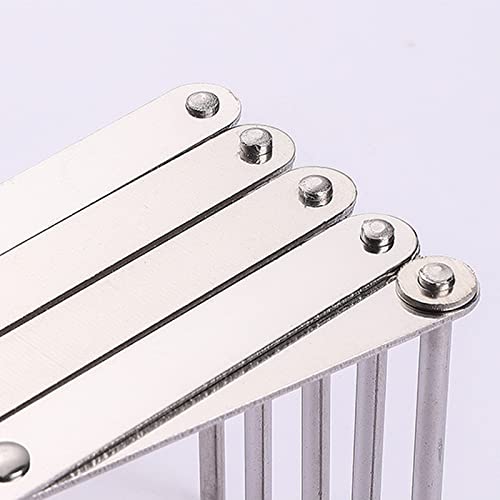 2 Pcs Pot Lid Organizer, Stainless Steel Adjustable Pot Lid Holder, Kitchen Cabinet Pantry Pan And Cutting Board Organizer,Plate Organizer,Bakeware Organizer (2 Pcs) #TOP6