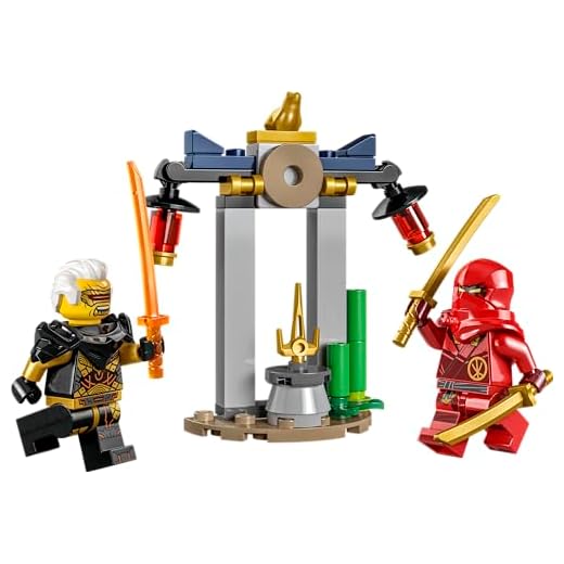 LEGO® Ninjago Kais y Duelo de Rapton en el templo