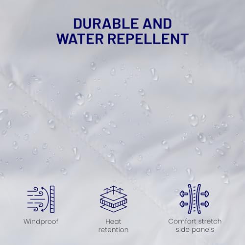 LizardHead Quilted Vest for Women - Casual Lightweight Sleeveless Warm Winter Jacket - Modern Windproof Zip Up Women Vest3