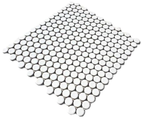 Mosaico de azulejos de mosaico de red de color blanco mate con mosaico de cerámica, revestimiento de pared, revestimiento de bañera, plato de ducha, váter de cocina, azulejos de baño