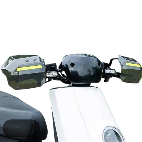 Protège-mains moto universels avec déflecteurs de vent pour guidon