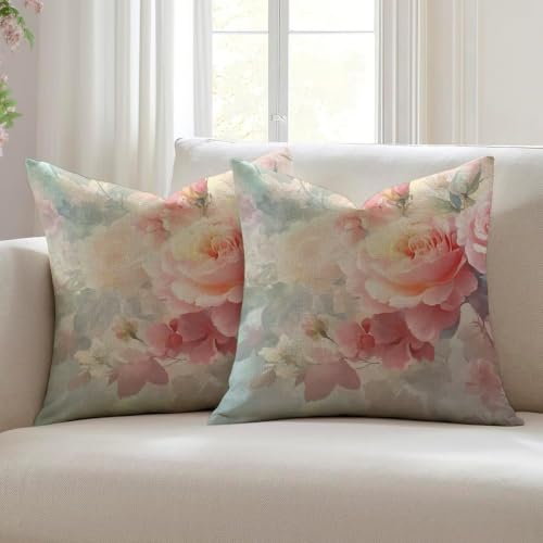 Taie d'oreiller pure en lin 50x50 cm décorative et résistante à l'eau - 3