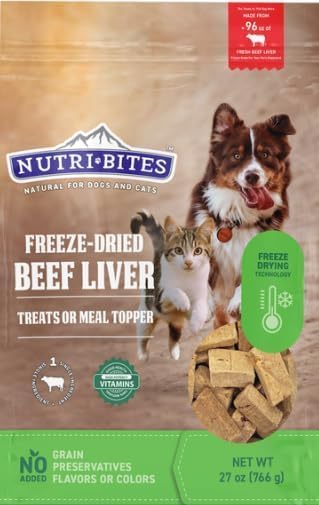 Nutribite Beef Liver Freeze Dried 27 oz