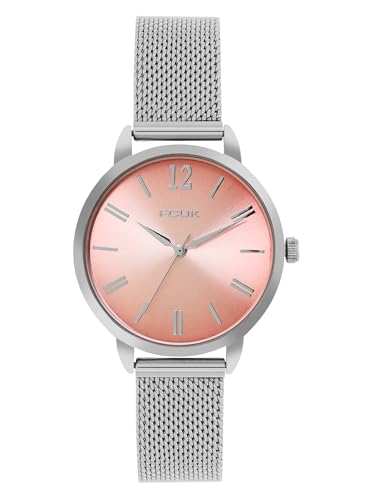 FCUK Pink Dial Analog Watch for Women - FK00026D (B0CMHZZ511) Amazon Price History, Amazon Price Tracker