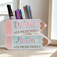 Tres Aristas | Portalápices personalizado con nombre | Regalo