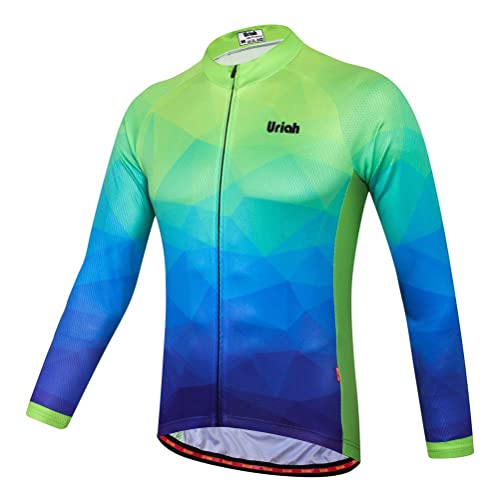 Jersey térmico para ciclismo para hombre Uriah manga larga miniatura 1