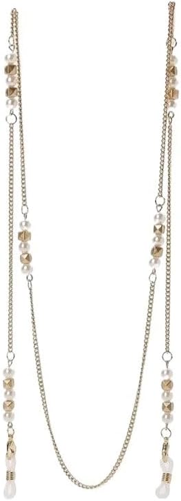 Versatile Bead Eyewear Accessories Outdoor Sports Glasses Chain Hand-made Necklace Pearl Eyeglass Rope