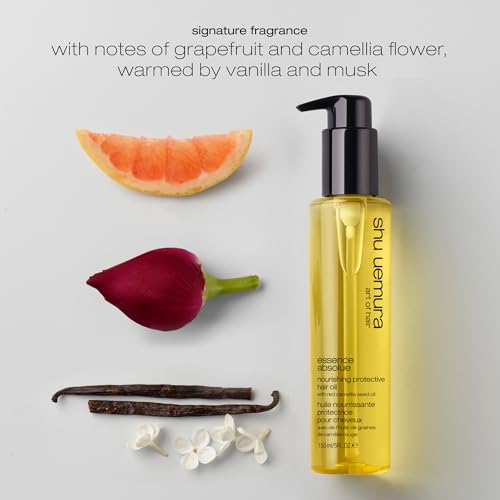 Shu Uemura, Aceite Capilar Nutritivo Essence Absolue, Protector Térmico, Antirotura y Antiencrespamiento, Para Cabello Seco, Muy Dañado o Normal, 150 ml - imagen 7