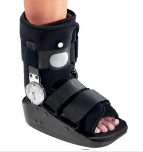 82105-S Air Pump Cushion ROM Hinged Ankle Walker with Curve Sole