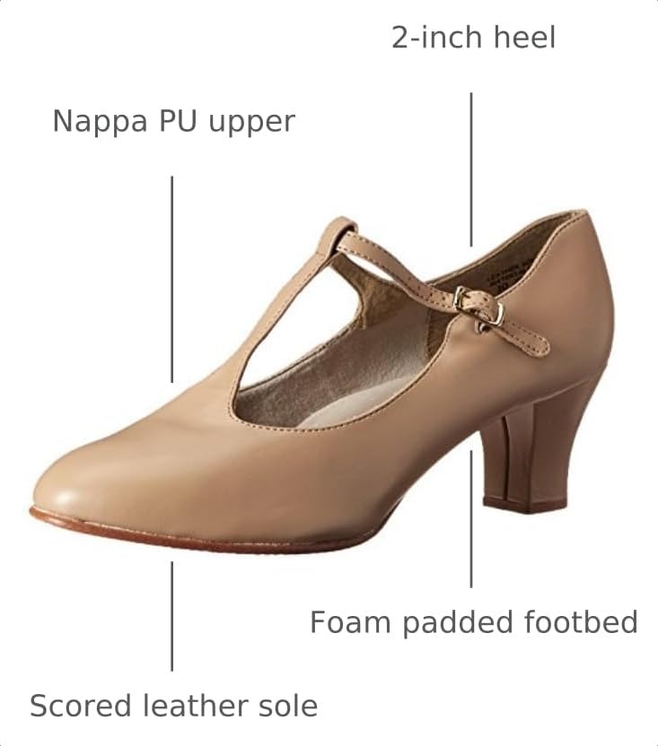Image of Capezio Women's Jr. Footlight T-Strap