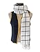 DAZCOS White Plaid Scarf 68