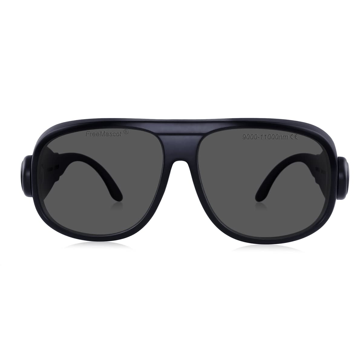 FREEMASCOT Professionelle OD 4+ 10600nm Laser Schutzbrille für CO2 Laserschneidmaschine