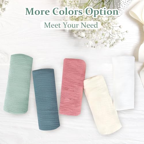 Hooyax Muslin Baby Lounger Cover, 100% Cotton Durable Newborn Lounger Cover, Soft and Breathable Infant Lounger Cover for Boys Girls, Covers Only (Blue-Green) - Thumbnail 7