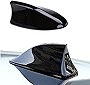 Ajxn Shark Fin Antenna Car Antenna Decorative Top Mounted Dummy Roof Aerial for Car Trunk SUV Black