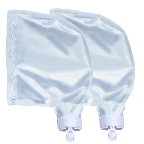 Sacs pour Nettoyeur de Piscine, Lot de 2 Sacs de Rechange en Nylon avec Fermeture éclair pour aspirateur de Piscine Polaris 280/480. Pièces détachées pour...