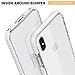 MATEPROX Compatible with iPhone Xs Max Case Clear Thin Slim Anti-Yellow Anti-Slippery Anti-Scratches Shockproof Bumper Cover Protective Case for iPhone Xs Max 6.5''(White)