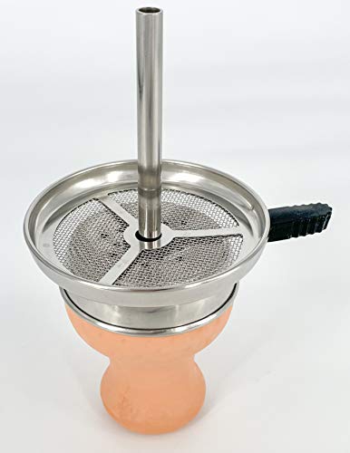 Shisha Ton Kopf Set inkl. Kaminaufsatz