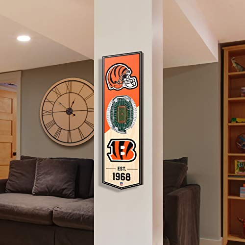 Image of YouTheFan NFL 3D Stadium Banner - 6x19