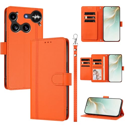 �X�}�z�P�[�X �Ή��@�� for Nothing Phone 3 �X�}�z�P�[�X�y�E�H���b�g�f�U�C�� �f���A���J�[�h�X���b�g �L���b�V�� �t���b�v���X�^���h �����h�~�zOrange