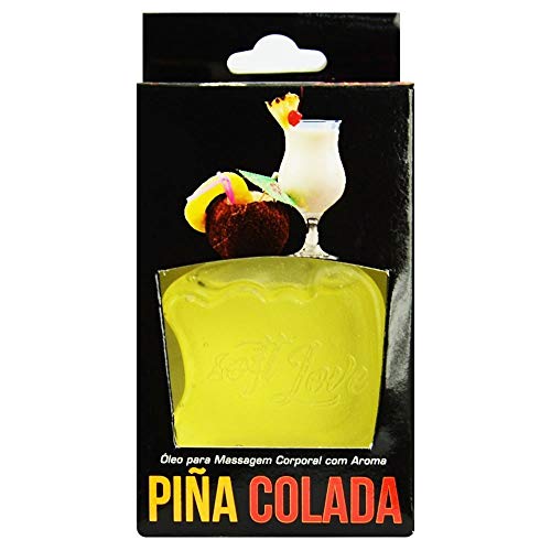 GEL OLEO COMÉSTIVEL PARA MASSAGEM 30ML PINA COLADA - SOFT LOVE