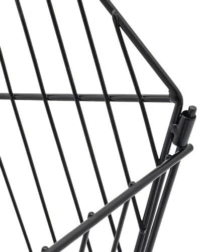 Retail Display Rack, 5-Tier Market Merchandise Display Shelf, Fruit Store Storage Shelf, Vegetable Snack Basket, Retail Store Supplies with Wheels for Home Store Market (18" D X 35" W X 55" H)