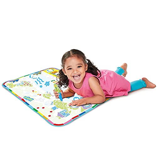 Aquadoodle My First Discovery (Roll n Go) Water Doodle Mat, Official TOMY No Mess Colouring & Drawing Game, Suitable for Toddlers and Children, Boys & Girls from 18 Months+,E73076