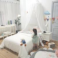 Baldaquin Chambre Ciel De Lit Enfant Étoiles Colorées - Tente Lit Princesse Ou Maison De Jeux | Baldaquin Moustiquaire Déco Dôme étoiles Moustiquaire