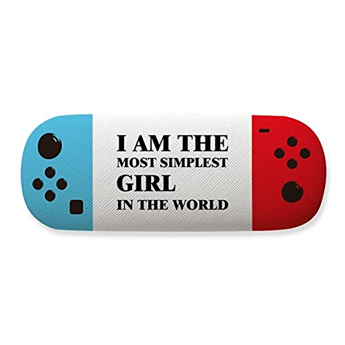 Étui à lunettes I Am The Simplest Girl rigide pour protection quotidienne