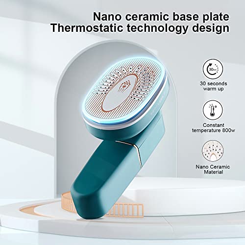 Suofeer Mini Iron,Steam Iron For Clothes, Portable Travel Iron,Handheld Garment Steamer,Ceramic Sole Plate,Support Dry Wet Ironing,For Business Travel And University Dormitory Apartments #TOP1